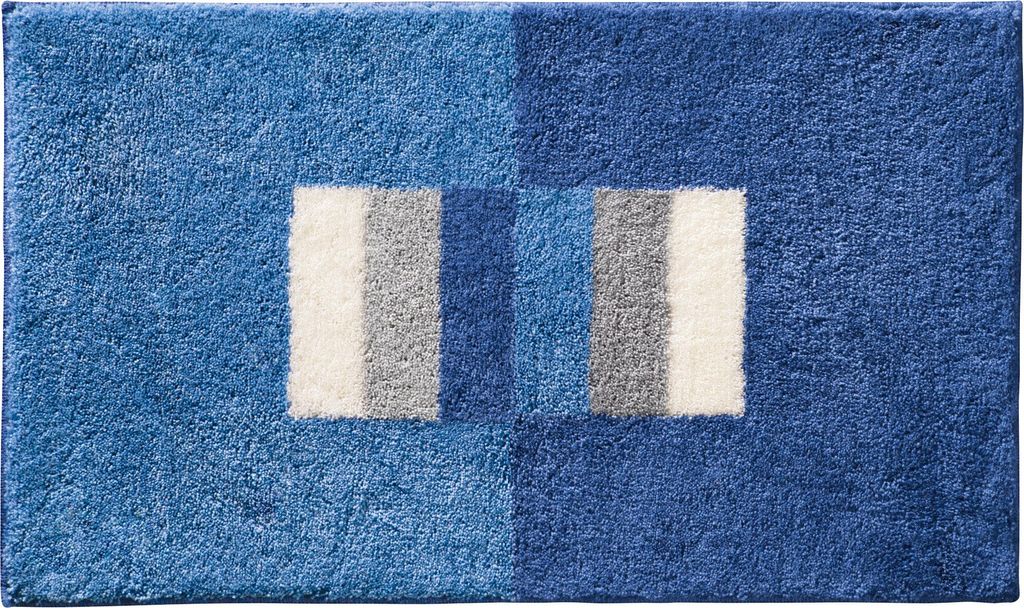 Erwin Müller Badematte Korfu" blau 50x80 cm"