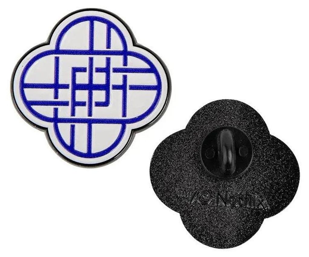 Offizieller KPop Demon Hunters Huntrix Logo-Anstecker