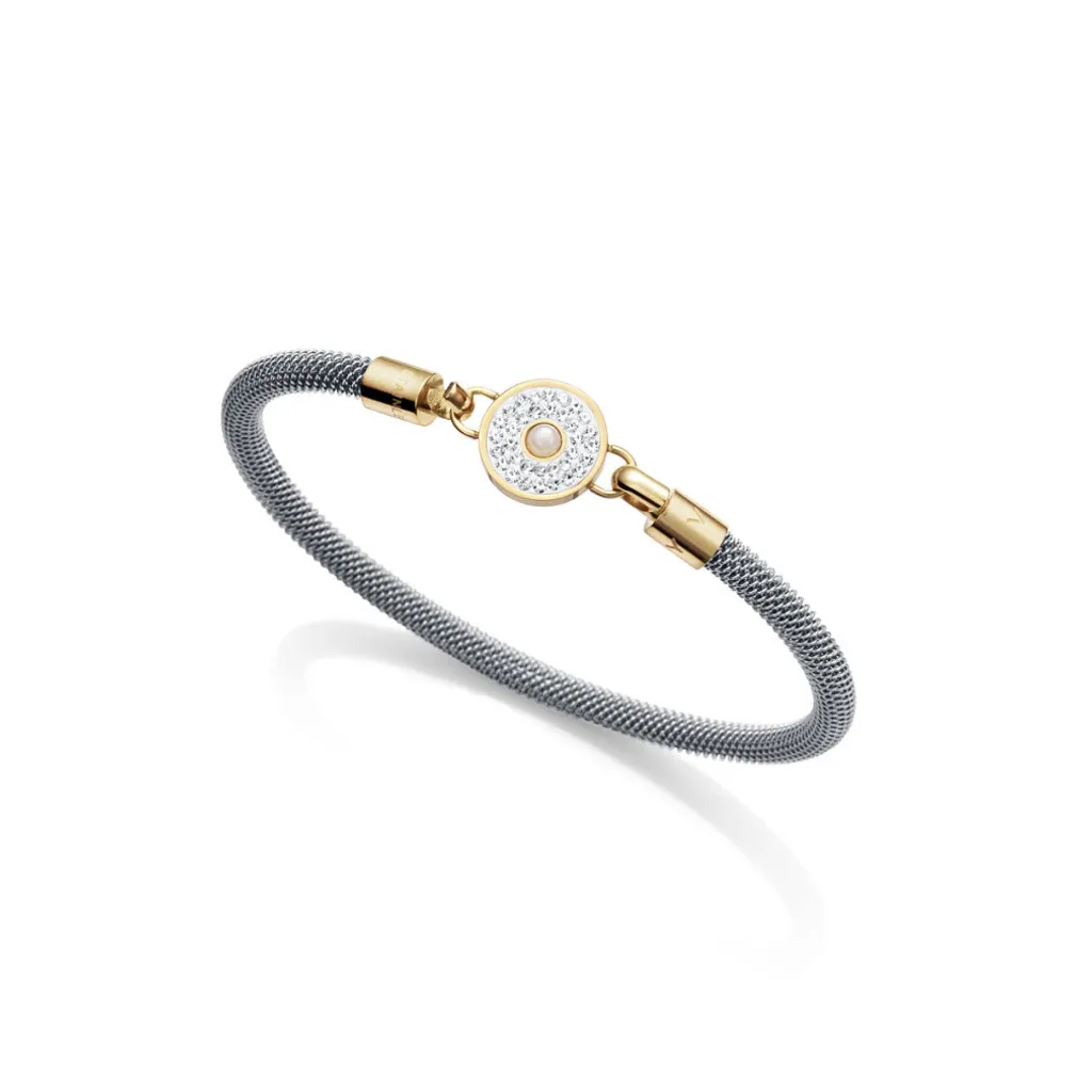 Bracelet bicolore Kiss 75071K01012 : fini l'ennui des bijoux fixes
