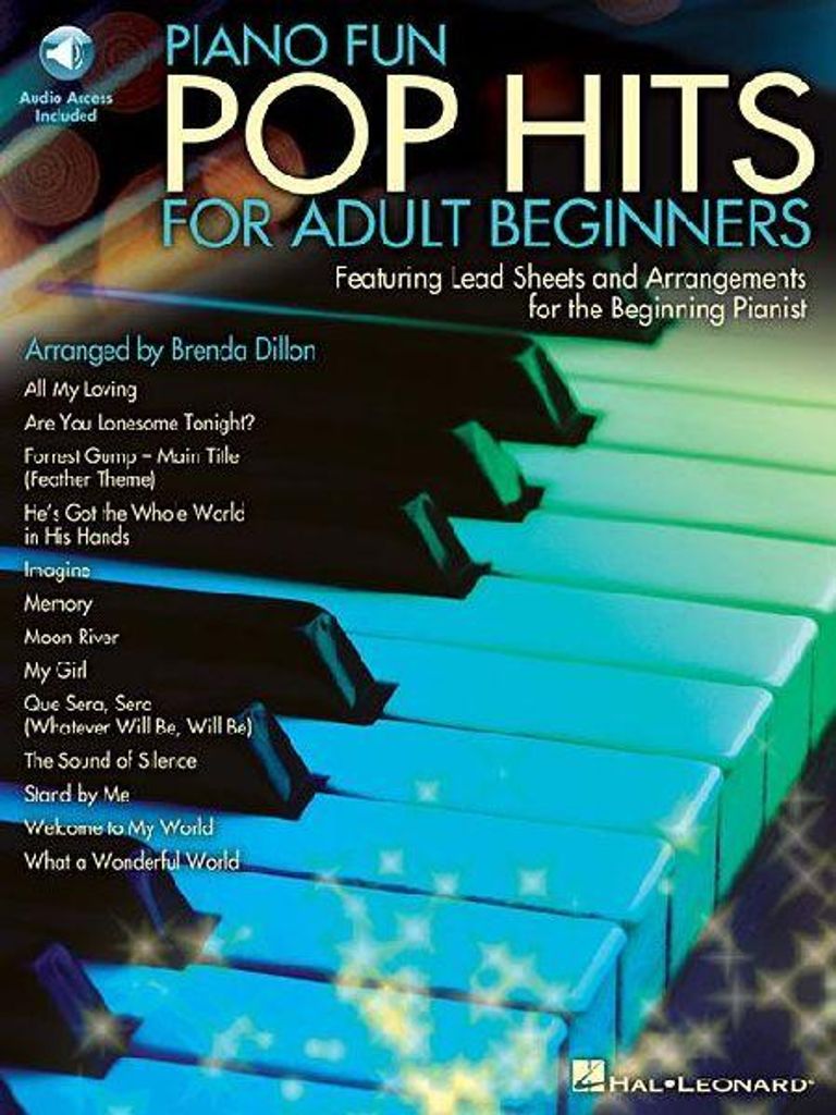 Piano Fun - Pop Hits for Adult Beginners Book/Online Audio Produktbild 