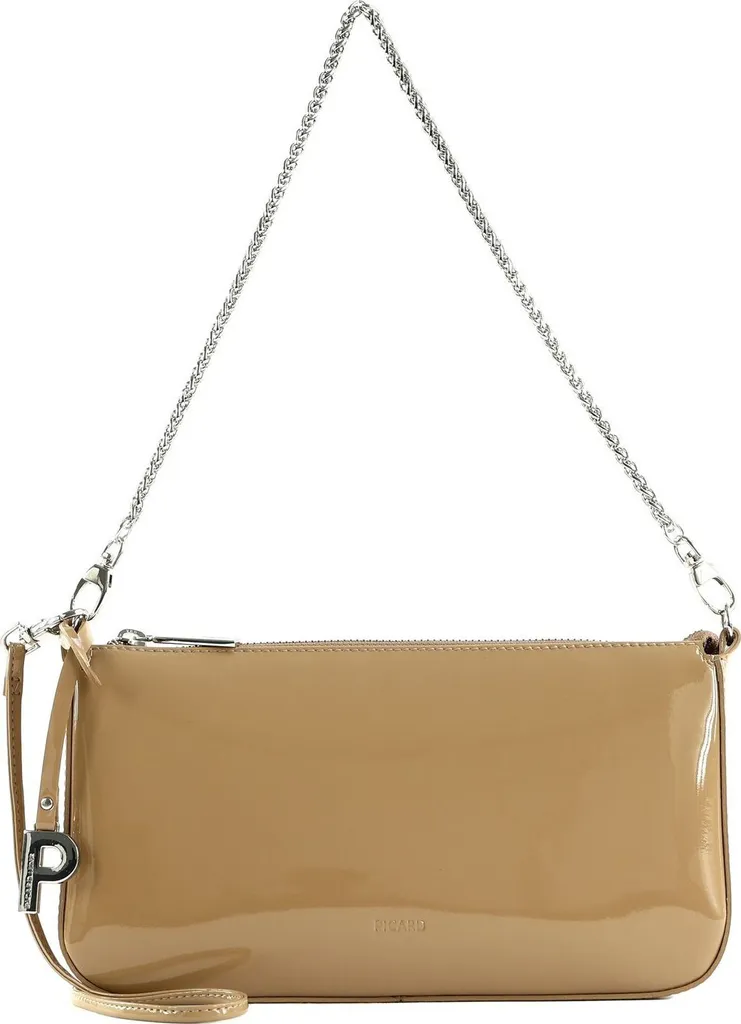 Picard Auguri Borsa Donna in Pelle Melange - Tracolla Elegante Marrone