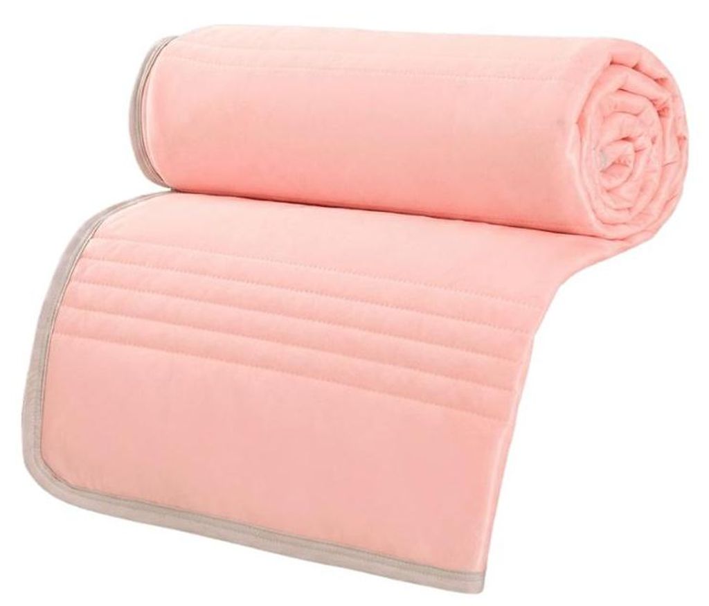 Kühlende Sommerdecke CELIA, Lachsfarben, Größe: 200 x 220 Produktbild 