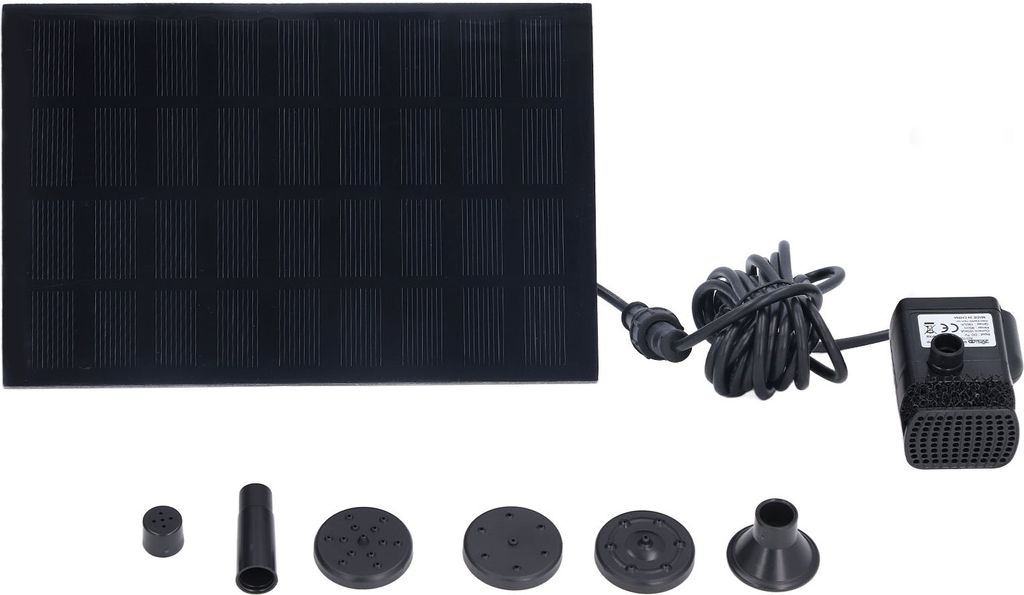 Solar-Wasserpumpe DC bürstenlos monokristallines Silizium Landschaft schwimmenden Brunnen 9V 1.8W