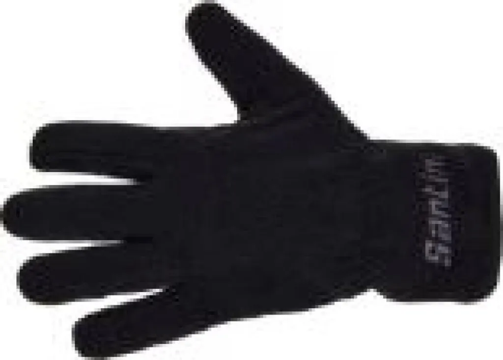 Gants Santini Pile noirs en taille M avec grip optimisé et doigts longs