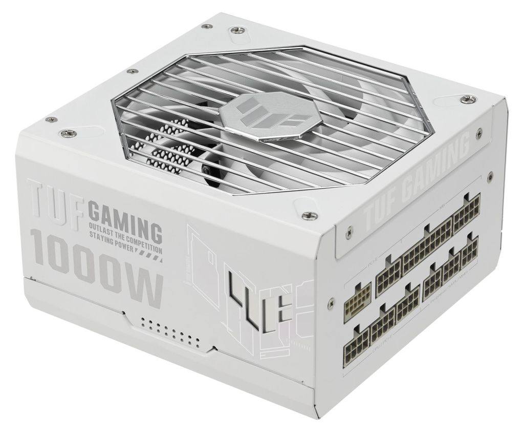 ASUS TUF Gaming 1000W Gold White Edition, 1000 W, 100 - 240 Zdjęcie produktu 