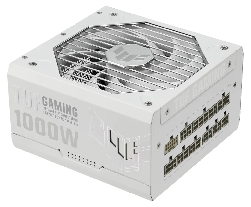 Alimentation 1000W Asus TUF Gaming Gold White pour PC Gaming et Rendu