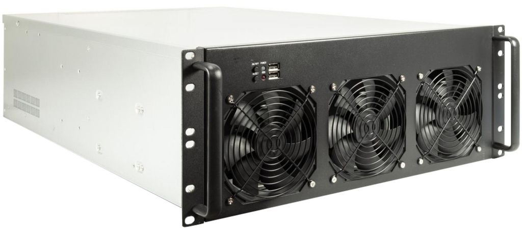Inter-Tech 4F28 MINING-RACK, Server-Gehäuse