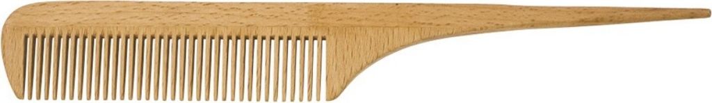 Redecker Stielkamm, fein, geöltes Buchenholz, 19,5 cm Produktbild 