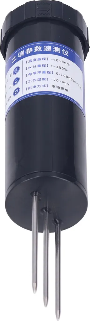 Humidimètre de sol avec sonde inox - Capteur humidité et température