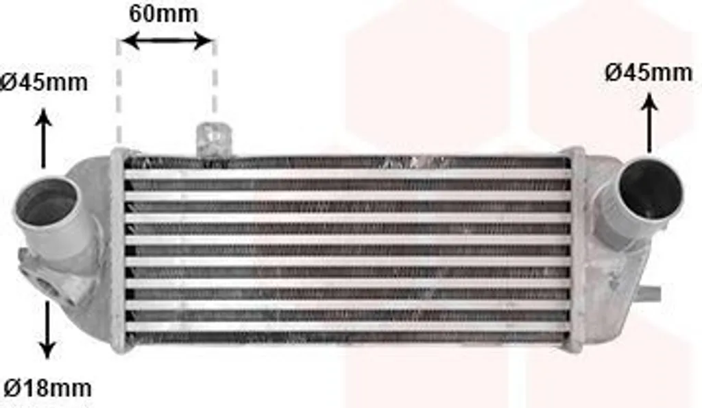 Intercooler pour Hyundai i20 Turbo : Réparation Suralimentation PB