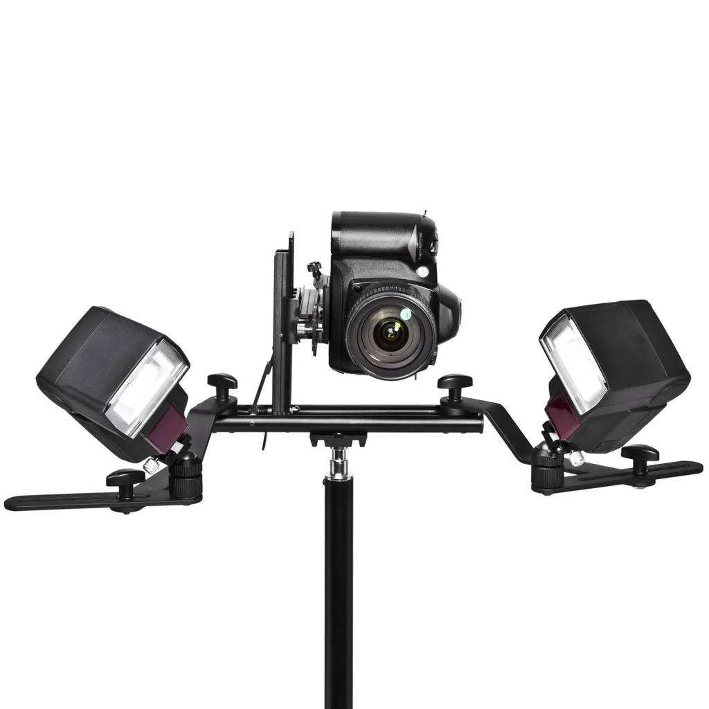 Walimex Macro Flash Rail System Pro - Support de montage charge 3kg