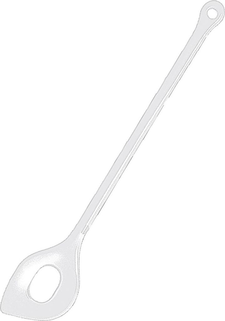WACA Spitzlochlöffel PBT 31cm weiß – 5er Vorteilset Immagine del prodotto 