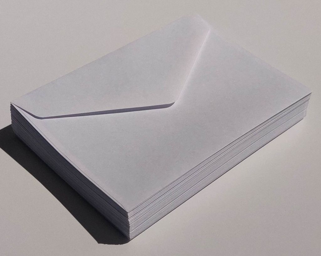 Briefumschläge C6 - 50 Stück - 80 Gramm - 114 x 162 mm Produktbild 