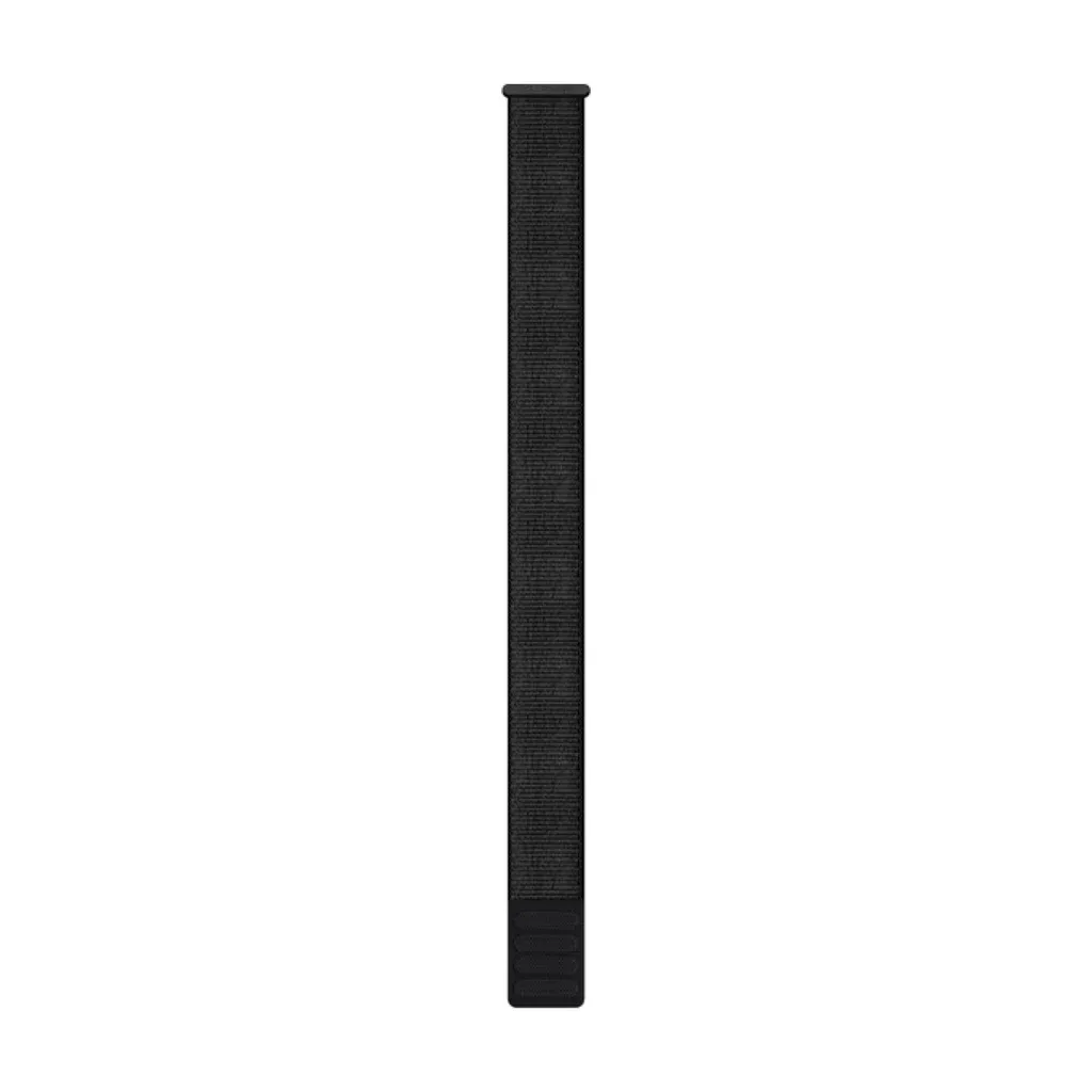 Bracelet Garmin UltraFit 26 mm Noir - Courroie Nylon Originale Sport