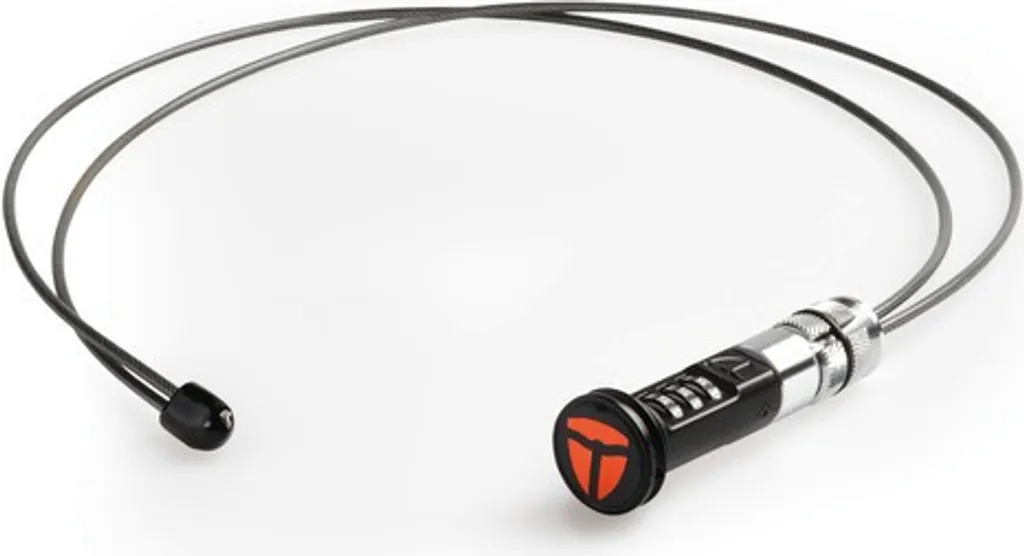Antivol vélo de guidon Lenklock 130cm, câble robuste à code de sécurité