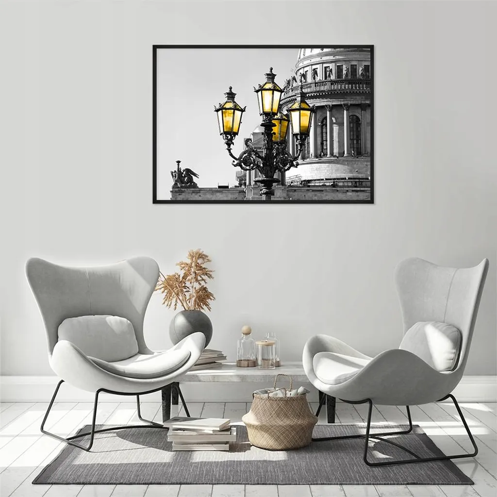 Offerta Poster Incorniciato 53x73 San Pietroburgo P1065 - Spedizione Rapida - 2