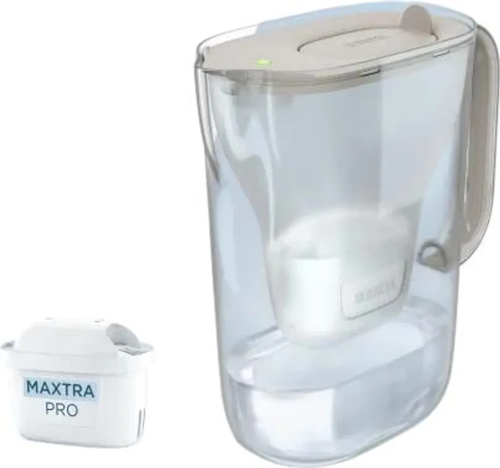 Caraffa Brita Style Essential Sand 2.4L + Kit MAXTRA PRO Pure & Lime