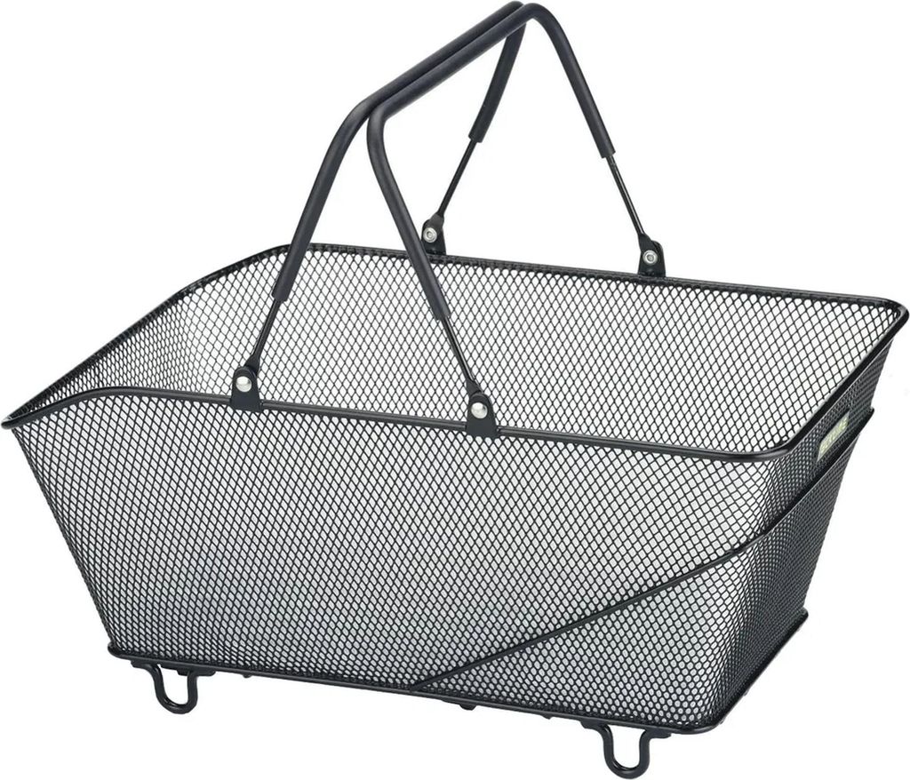 racktime 13030, Rama, Kosz rowerowy, Aluminium, Czarny, 28 Zdjęcie produktu 