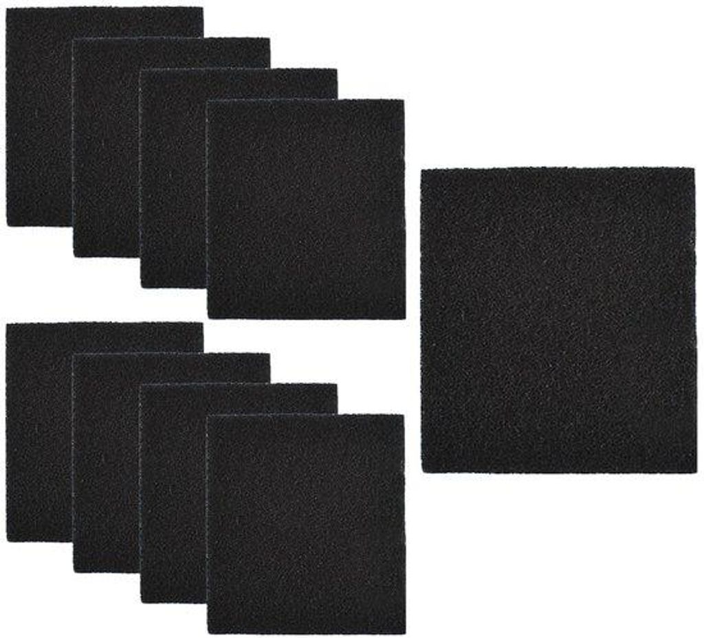 Kattenschutz mit aktiver Kohlefilter, Kohlefilter für Kattenschutz mit Deckel, aktives Kohlemat geurfilter, Filtermat Kohlefilter für Abfallbehä...