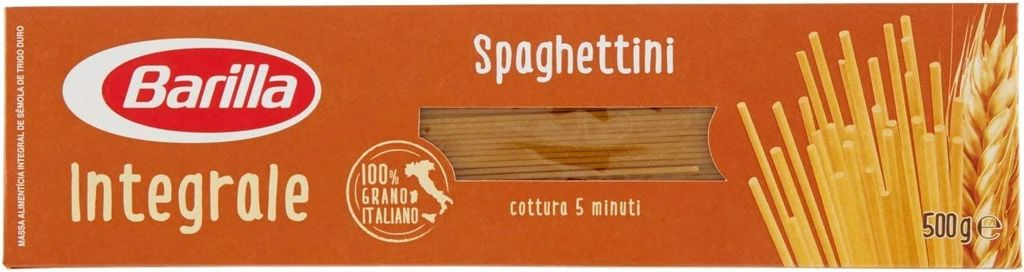 10x Pasta Barilla spaghettini integrali Vollkorn 100% Produktbild 