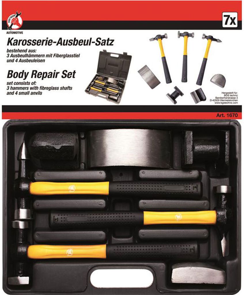 BGS technic Body Repair Set, 4,65 kg Obrázok produktu 