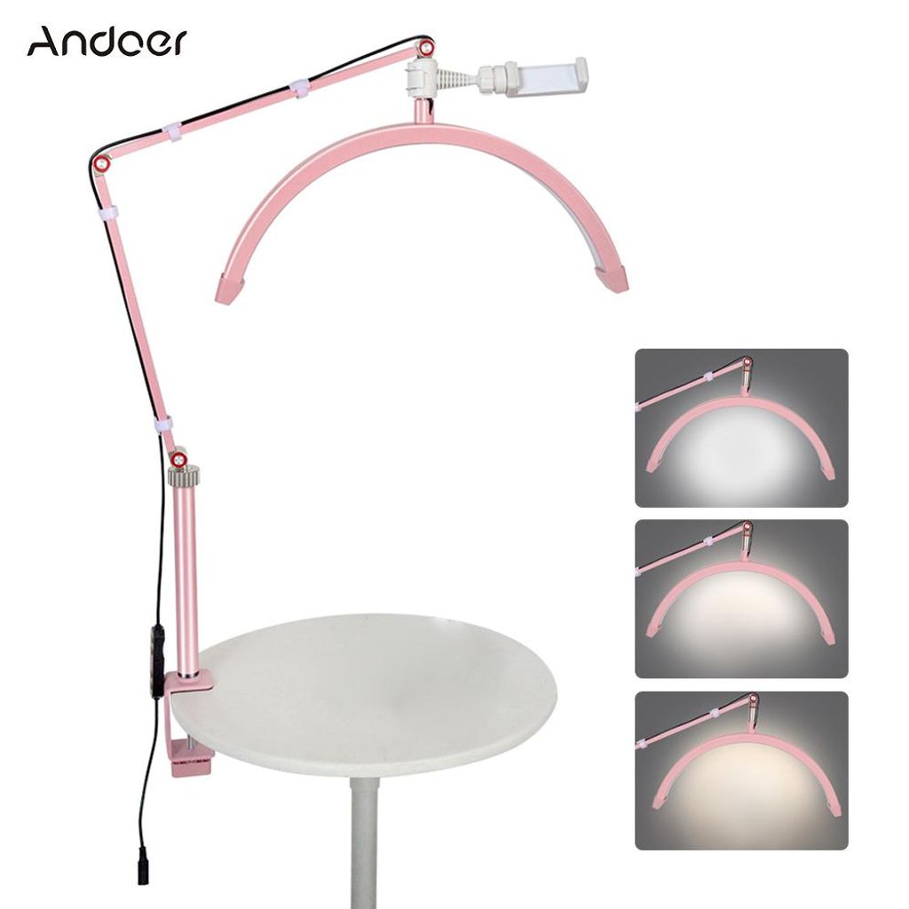 Biurkowa lampa wideo LED Andoer HD-M3X, światło Zdjęcie produktu 