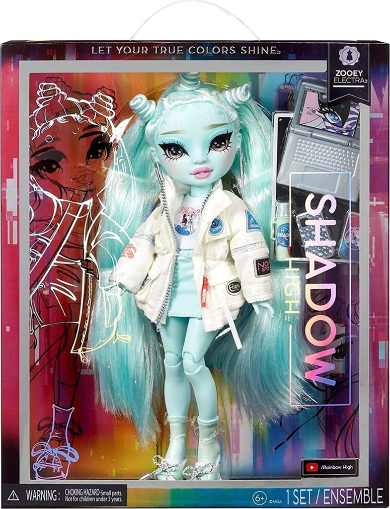 MGA Rainbow Shadow High Color Shine - Zooey Electra TV Image du produit 