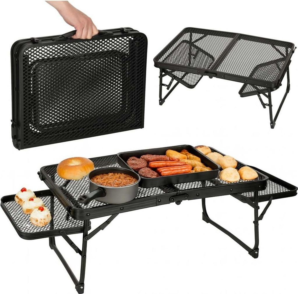 Camping-Tourentisch 98x70x40x32cm