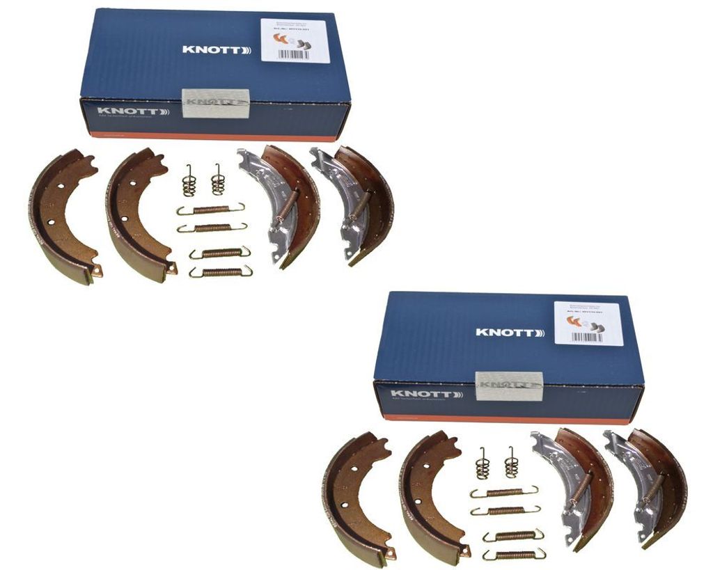 2 x Knott Bremsbacken 200x50 20-2425/1 47276 für 2 Achsen