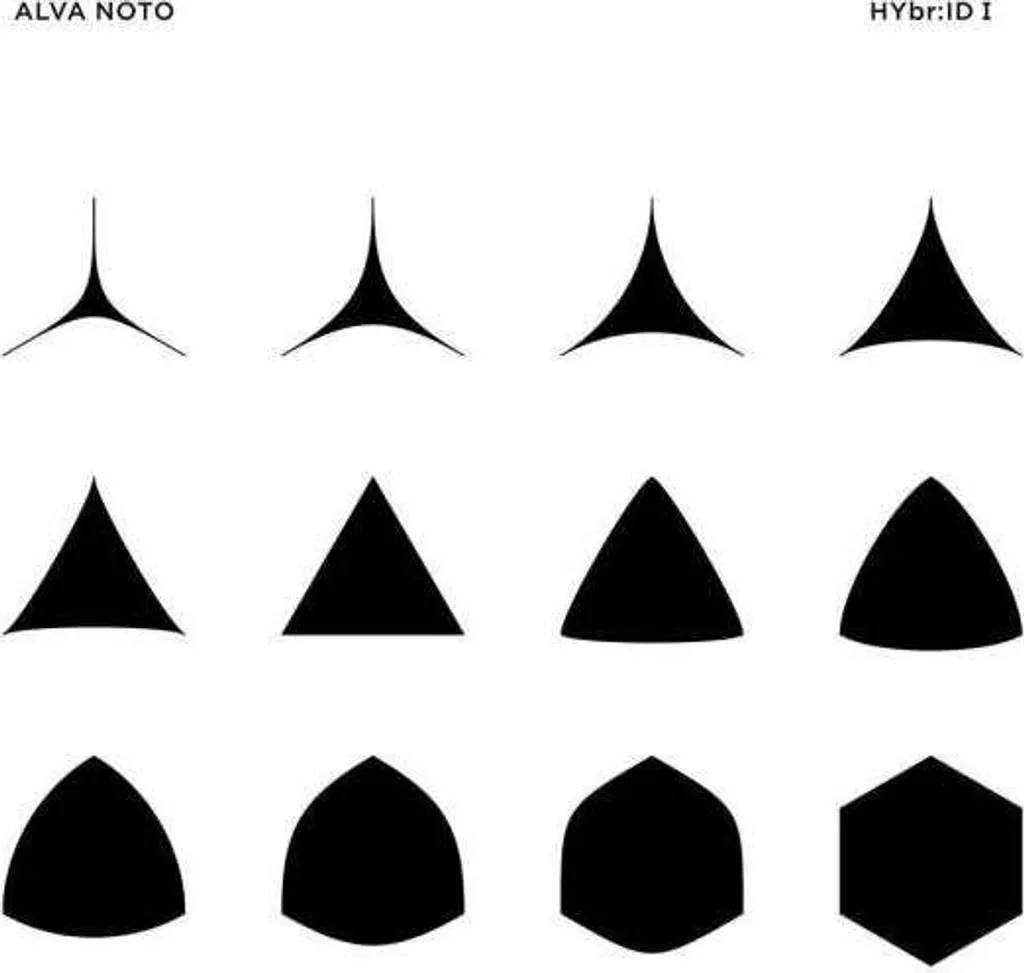 Disque Vinyle Alva Noto HYbr:ID Album Glitch IDM Pressage Allemand