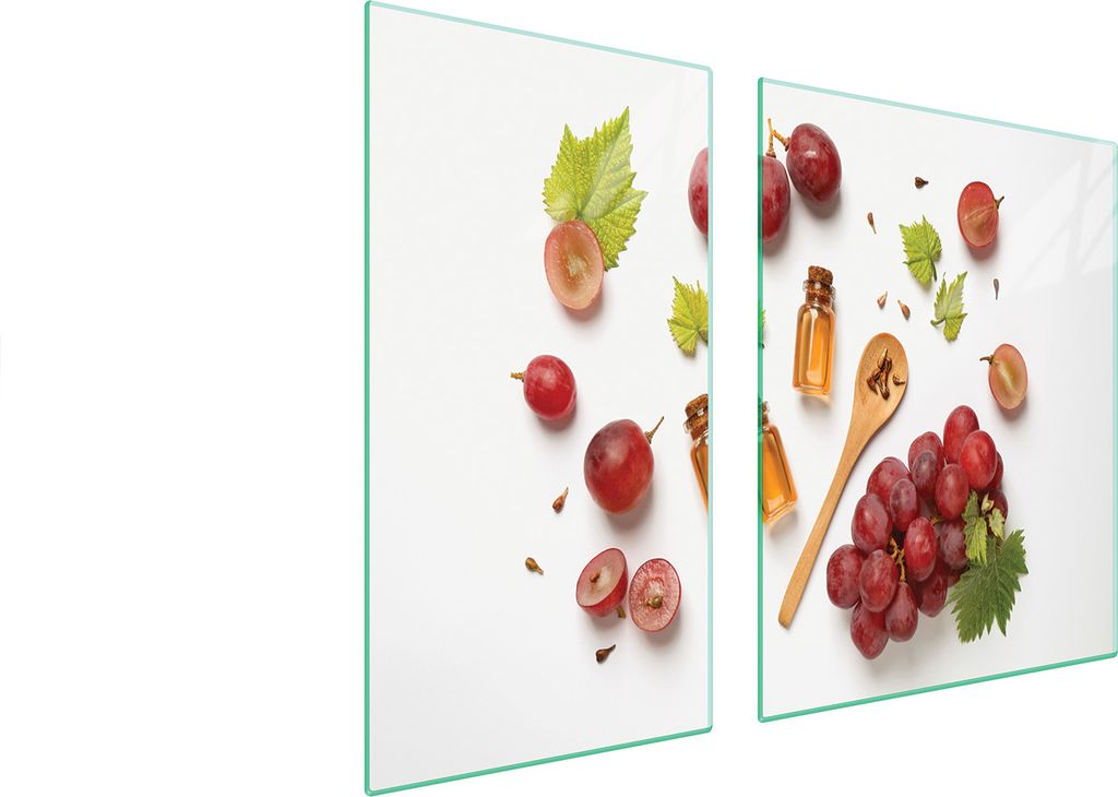 Glasschutzplatte Für Herd 90X52 Fruit