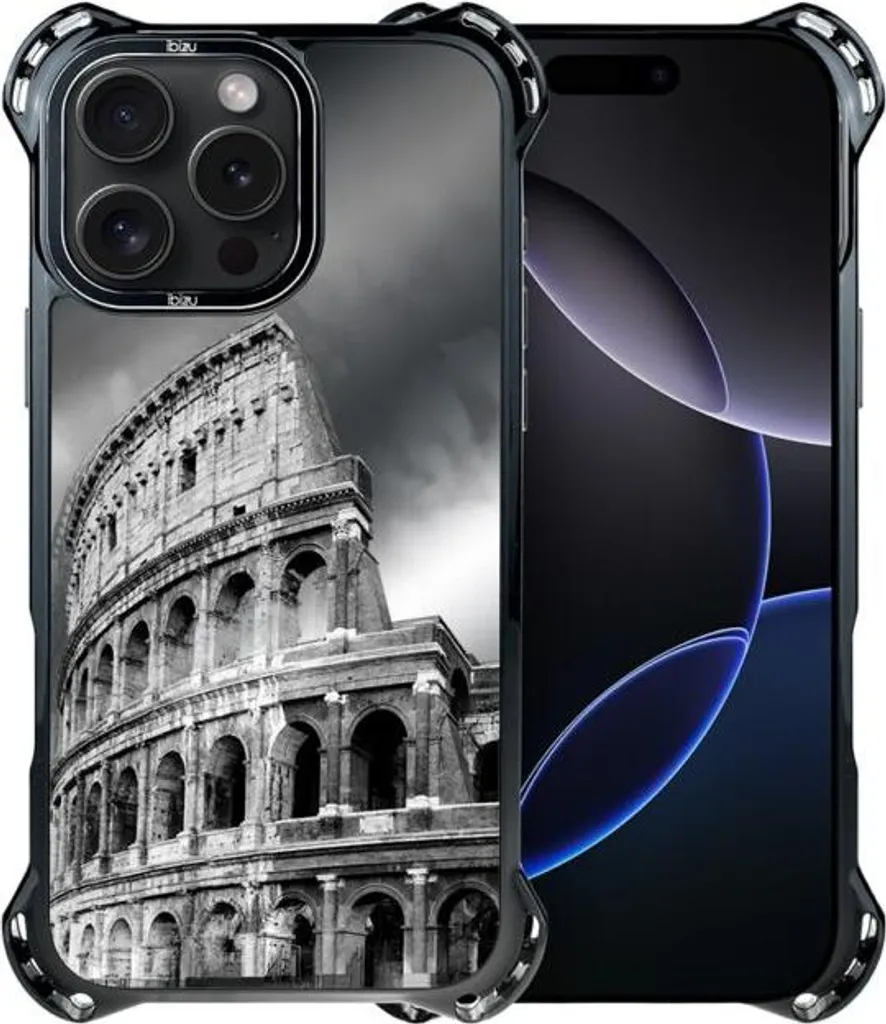 IBIZU DropGuard Ultra per iPhone 14 Pro - Custodia MagSafe Noir City