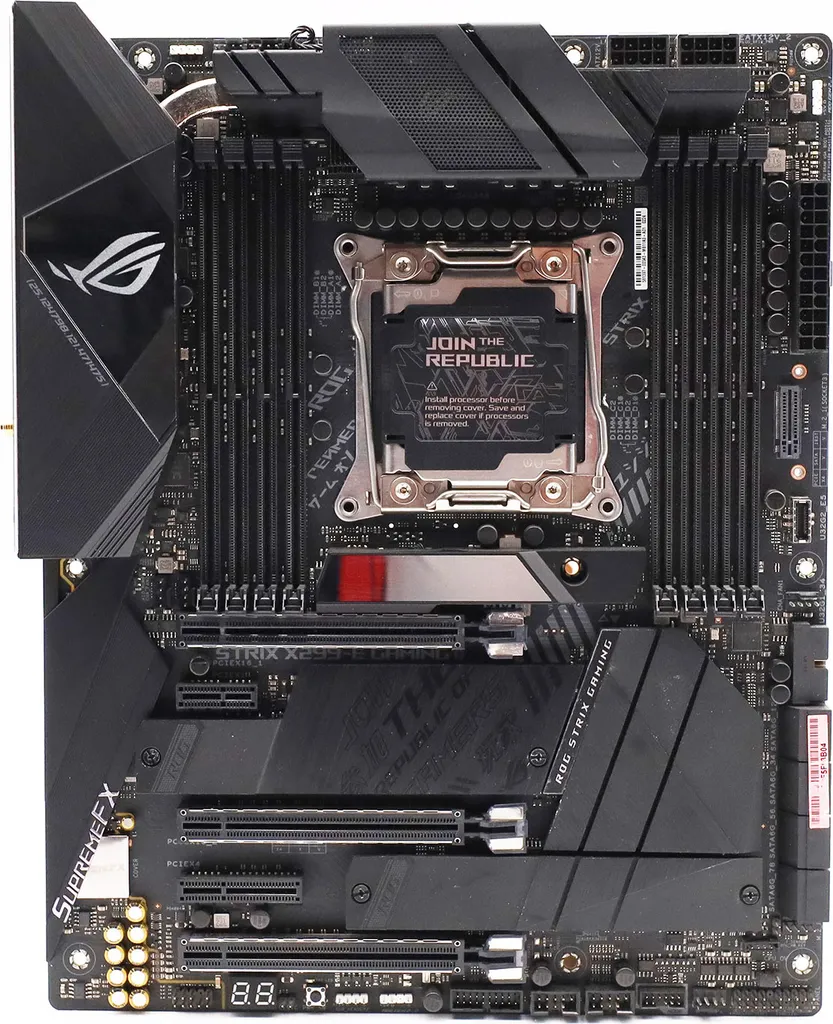 Carte Mère ASUS ROG STRIX X299-E II idéale pour Création 3D et Streaming