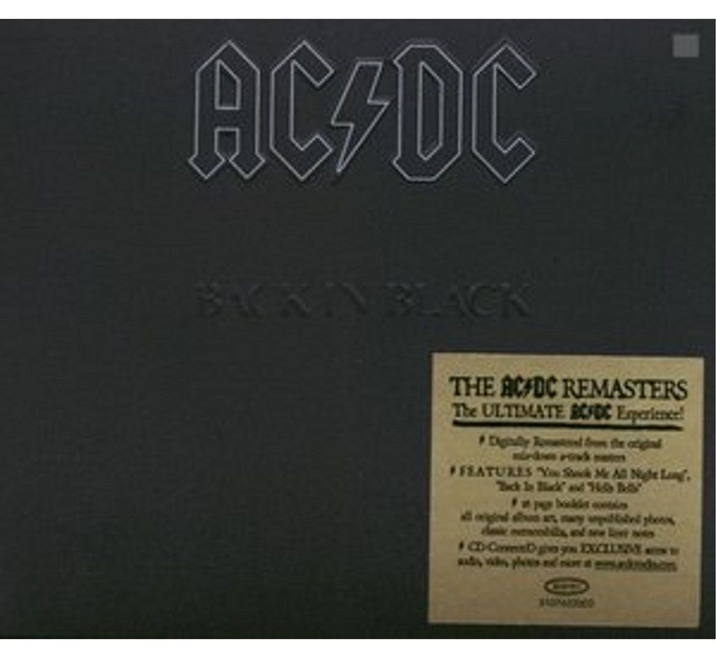 Ac/Dc-Back En Noir Image du produit 