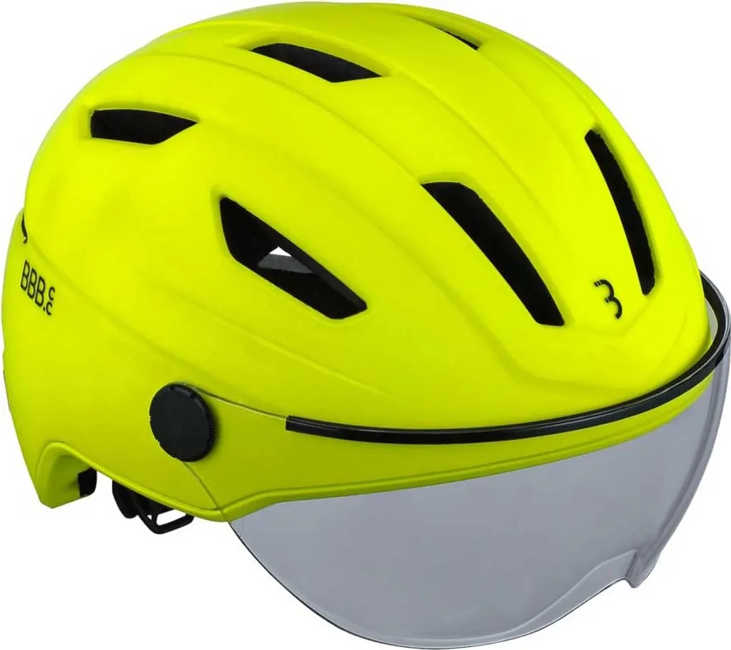 Casque vélo électrique BBB Move Face Shield haute visibilité taille M