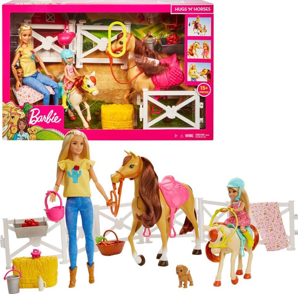 Mattel FXH15 Barbie Hugs 'N' Horses (blond) Obrázek produktu 15