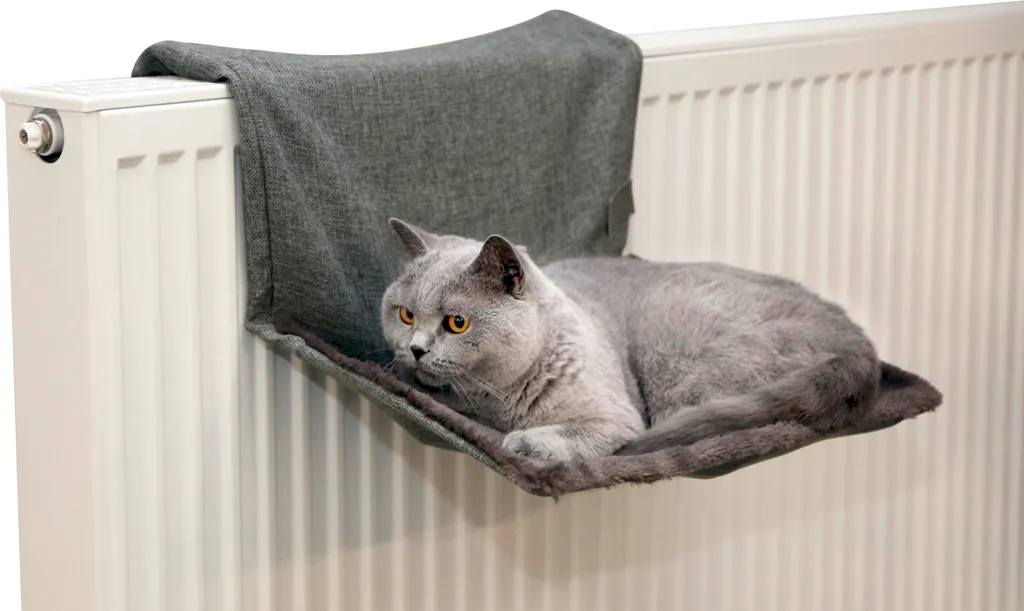 Amaca Gatto Kerbl Paradise Grigio 45x30 - Complemento Arredo Invernale