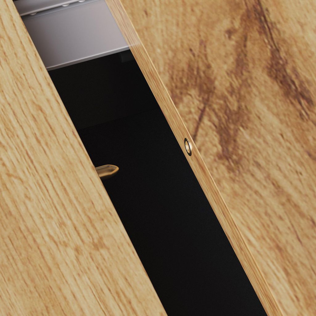 Esstisch Teleskoptisch(110-140×80cm), klappbarer Küchentisch für 4-6 Personen, Ausziehbarer Esstisch ,platzsparender Küchentisch,für Küche un...