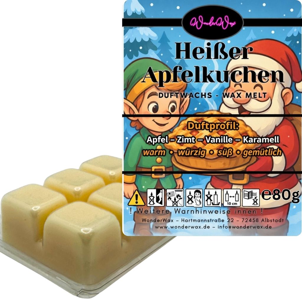 WonderWax Duftwachs Weihnachten Wax Melts für Duftlampe, 6 Produktbild 