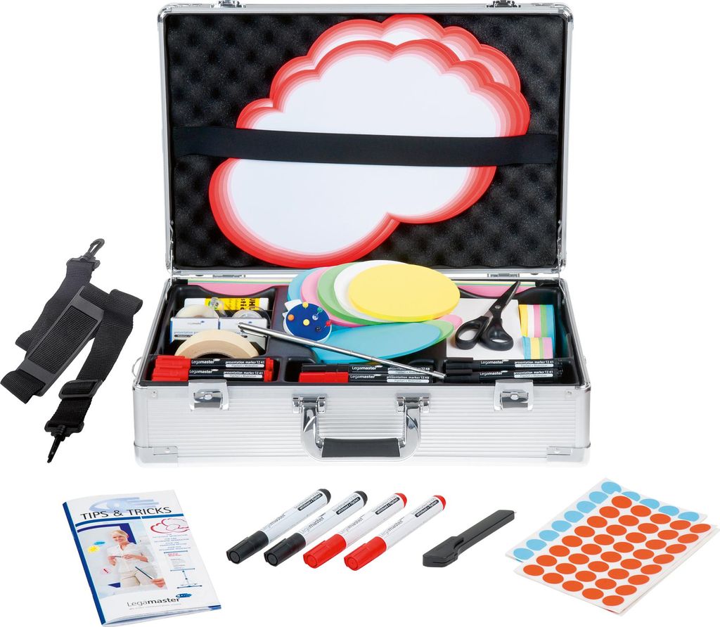 Legamaster Moderationskoffer Professional 7-225400 metall