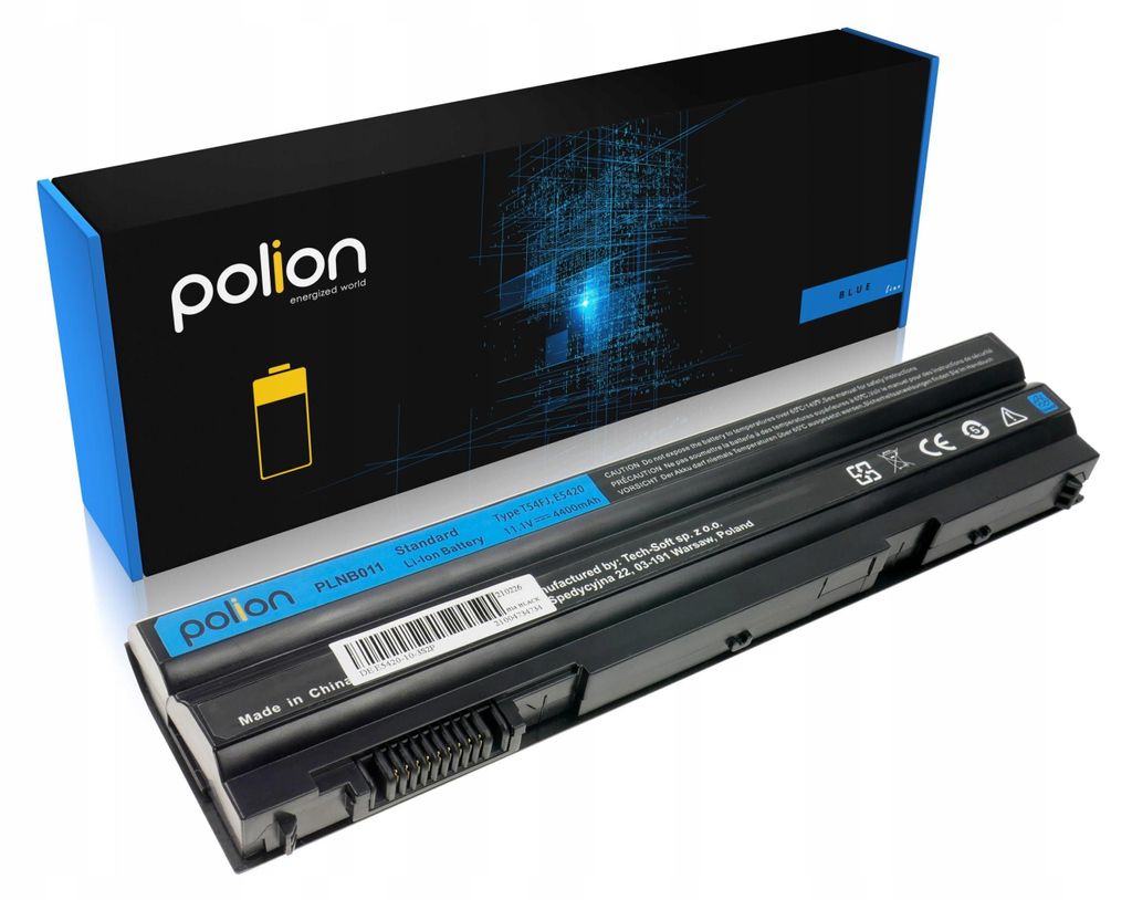DELL T54FJ Laptop Akku, Original, 4400mAh POLION Produktbild 