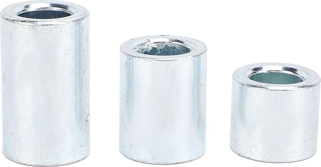 3pcs 12mm Achsabstandsabstandungsbuchse 19 mm 25 mm 35 mm Stahllegierung Universal Fit für 110ccm 125cc Pit Dirt Bike ATV