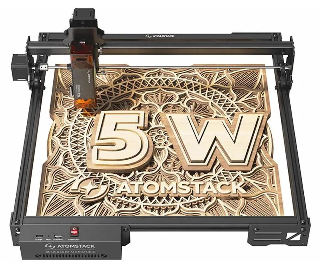 Graveur laser à diode 5,5W CNC ultra précis avec zone 410 x 380 mm