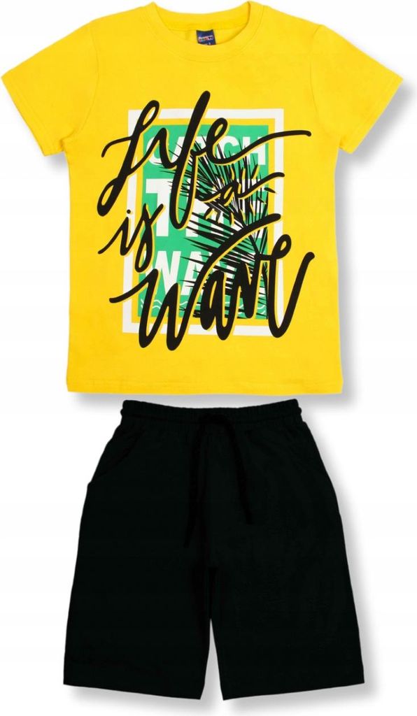 Kinder Set - T-Shirt und Shorts - Größe 140 - Baumwolle - bequem und stylisch für den Sommer