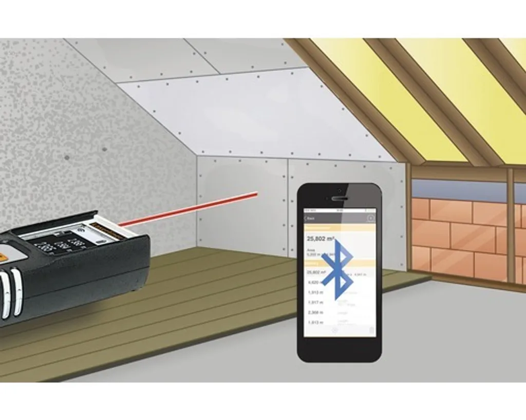 Laserliner DistanceMaster Compact Plus - Télémètre Laser Bluetooth 40m - 20
