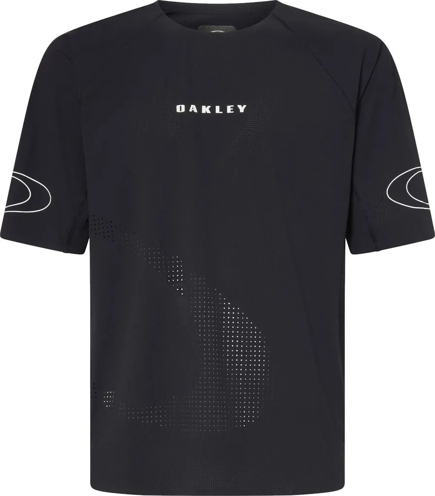 Maillot Oakley Seeker Whip SS en tissu stretch et anti-humidité Noir M
