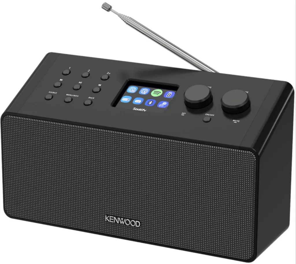 Radio de Salon Connectée Kenwood CR-ST90S-B avec Wi-Fi et Spotify Connect