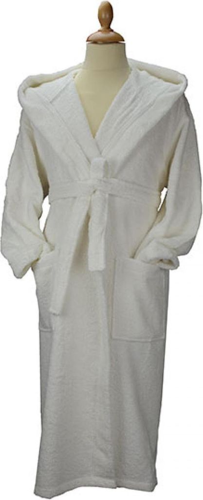 A&R 027.50 | Robezz Organic Bathrob Bademantel Baumwolle - Farbe: White - Größe: XXL