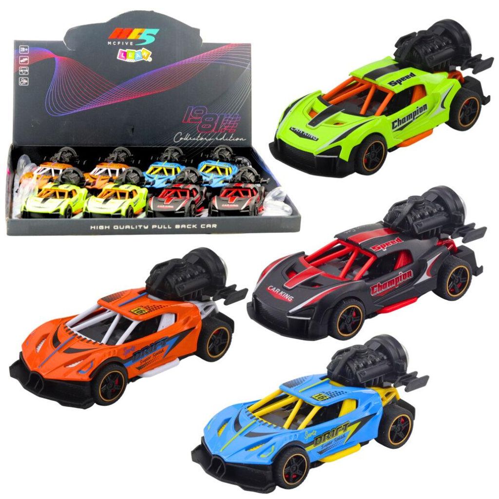Sportwagen mit Licht, Sound, Raucheffekt-Mix