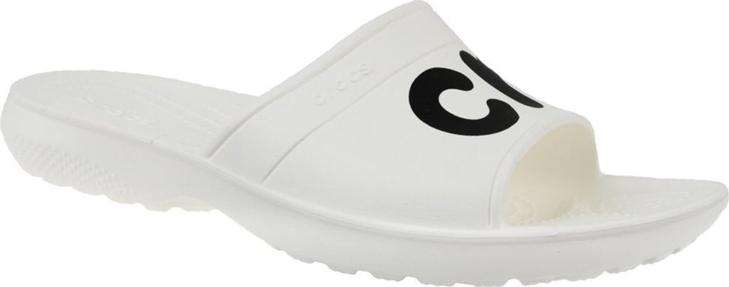Crocs Classic Graphic Slide White/Black 204465-103 46-47